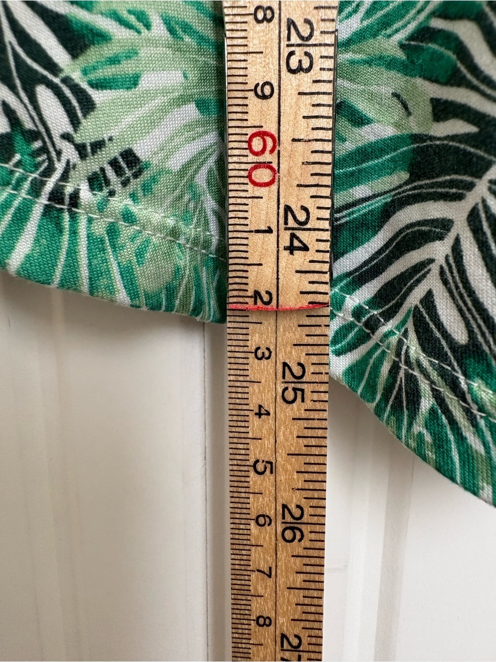 Room Service Monstera Green Tropical Pajama Set M Loungewear Resort Vacation - Picture 9 of 12